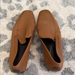 Men's Brown Leather Loafers